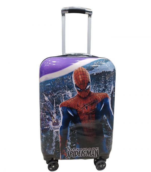 چمدان کودک مدل مرد عنکبوتی